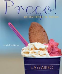 Prego! An Invitation to Italian 8th Edition by Graziana Lazzarino 0073386251 978-0073386256